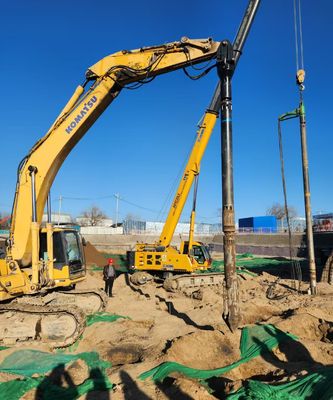 購入 環境に優しい建築のための低衝撃水力バイブロフロートと掘削機 online manufacture