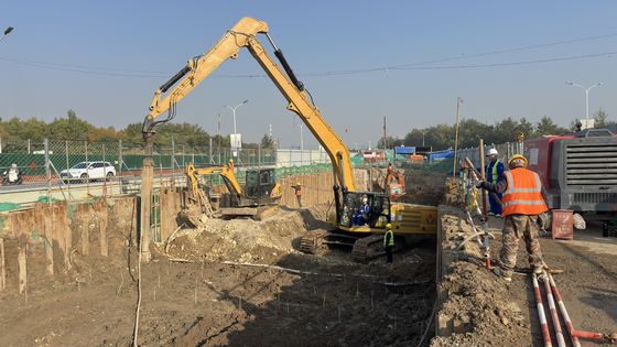 購入 Hydraulic Vibroflotation Compaction Equipment High Compaction Efficiency Achieved online manufacture