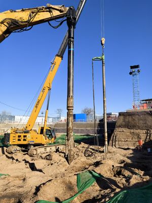 購入 Hydraulic Vibroflot with 1700 Kg Weight 220 Kn Max. Centrifugal Force and 0-2600 r/min Max. Speed for Excavator Vibro Compaction online manufacture