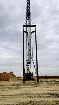 購入 土壌改善と石柱建設のための100KWの砂振動浮遊装置 online manufacture