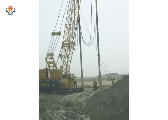 100KW サンドバイブロフロート 重機械 石柱 土壌改善