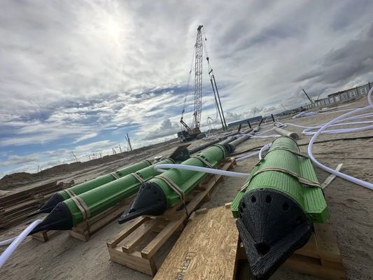 杭打機振動圧縮地盤改良杭振動浮揚 180kw 柔らかい土の地面のため