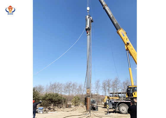 乾燥式ビブロ圧縮に使用される電気底付けビブロフロート装置 BJZC-V400-180