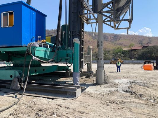 底部給水ビブロフロット ウォーキングパイル フレームタイプ 粘土の軟土改善のために