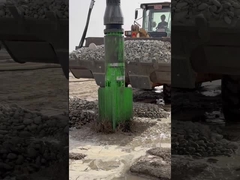 交換パイル 377mm 75kw 振動浮遊技術装置