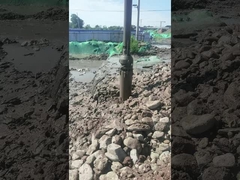 BVEM 180kW ビブロ・ピール 基礎 石の柱の交換