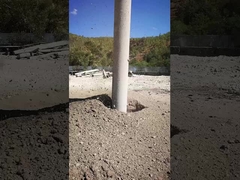 クレーン タイプ倍の大箱Bfs Vibroflotation 180kwは山の深さ24mを働かせた