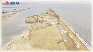 杭締め固め用100KW電動バイブレーター